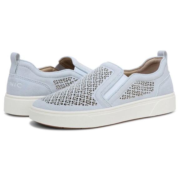 Vionic Kimmie Perf Sneaker in Ballad Blue Size 10 New w/ Tag (No Box) MSRP $178 - Picture 1 of 11